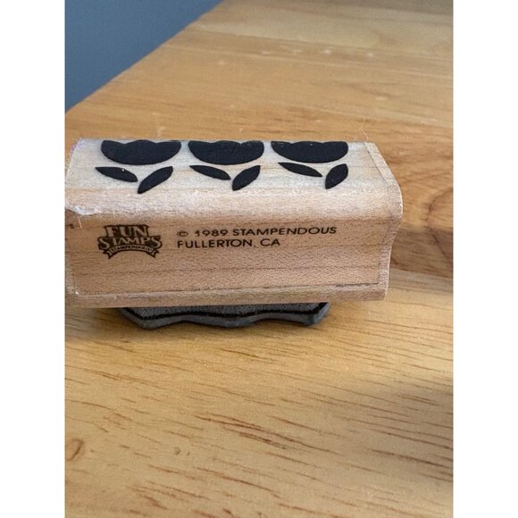 Vintage Floral Rubber Stamps Collection By Heartfelt Impressions & Fun Stamps - Picture 8 of 11